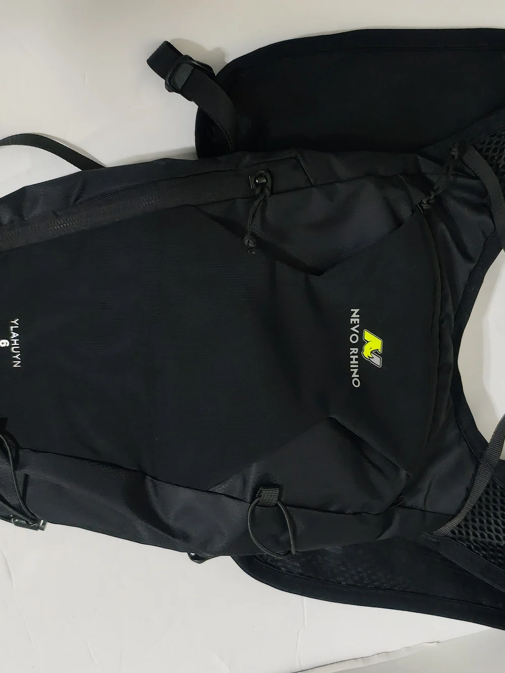 N NEVO RHINO Hydration Backpack,Water Backpack 1.5L Black Hydration Backpack